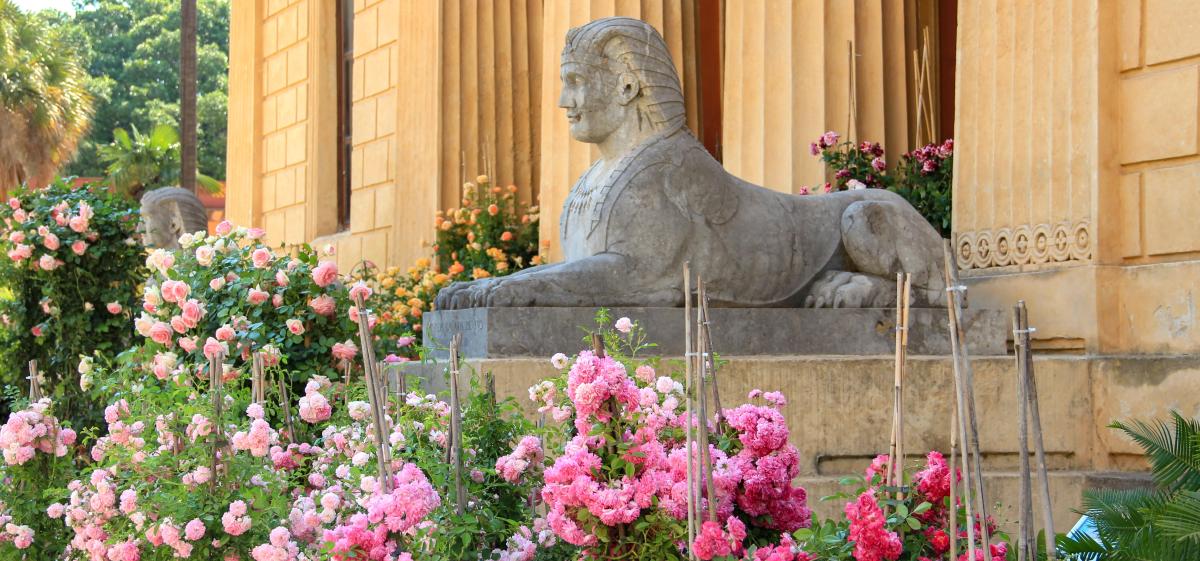 L'Orto Botanico durante la mostra-mercato Zagara