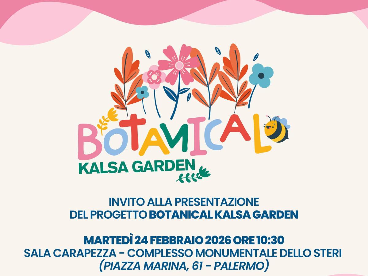 Locandina Botanical Kalsa Garden