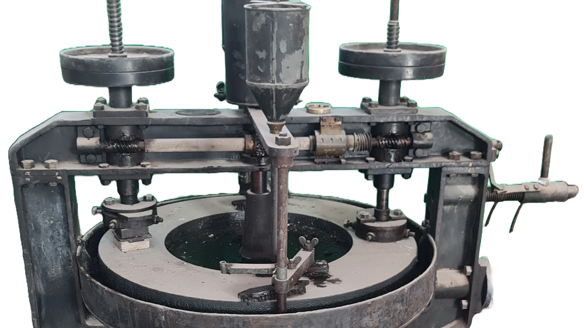 Tribometro Amsler (Schaffhausen, Svizzera), 1930-1950 Tribometro Amsler (Schaffhausen, Svizzera), 1930-1950