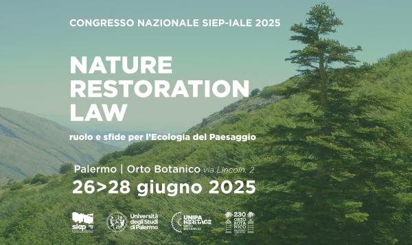 NATURE RESTORATION LAW. Ruolo e sfide per l'Ecologia del Paesaggio